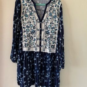 Boho pattern dress